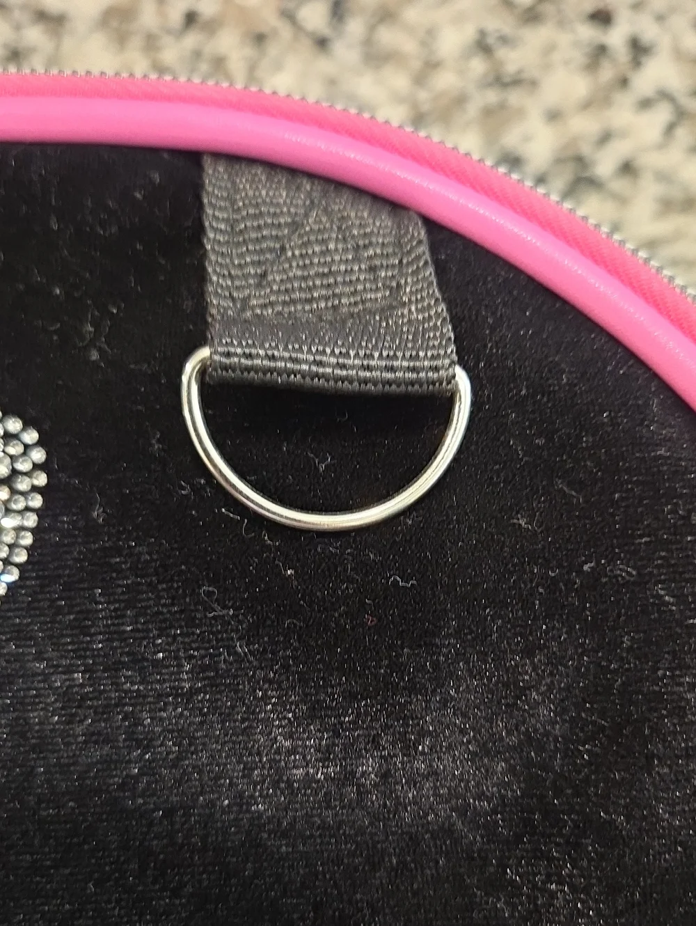 JUICY COUTURE VELVET BACKPACK W/ RHINESTONE LOGO AND CROWN EMBLEM. NWOT.